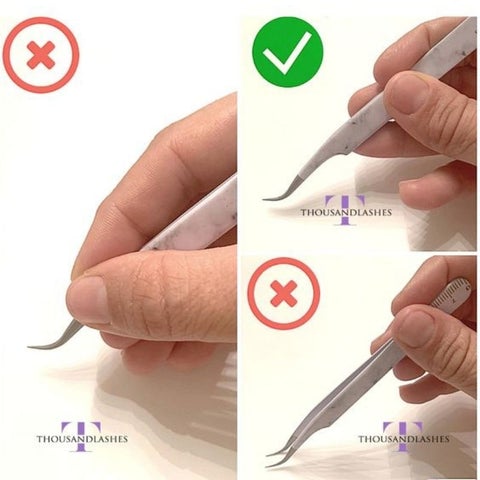 comment utiliser pince extension de cils